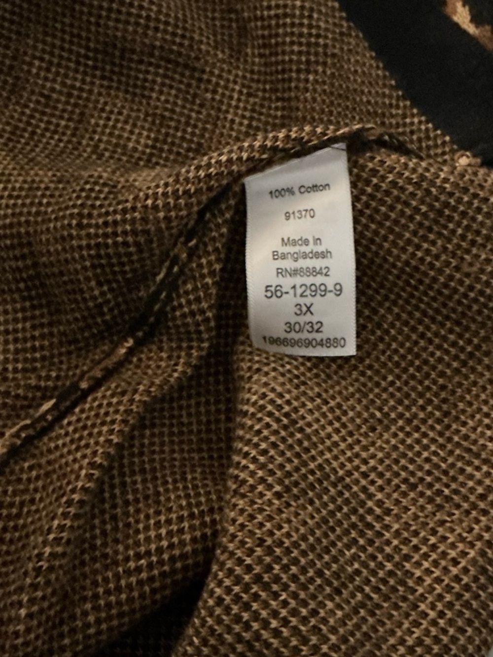 Woman Within Leopard Print Open-Front Cardigan - Black & Tan size 3X NWOT - Picture 5 of 5